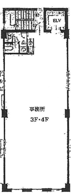 内村池袋ビル3F 間取り図