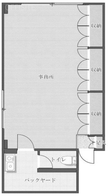 本町ビルB1F 間取り図