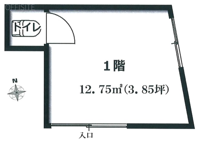 伊藤ビル1F 間取り図
