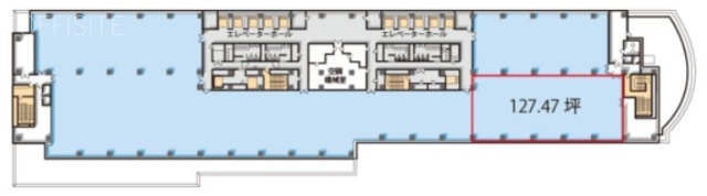 渋谷マークシティ14F 間取り図