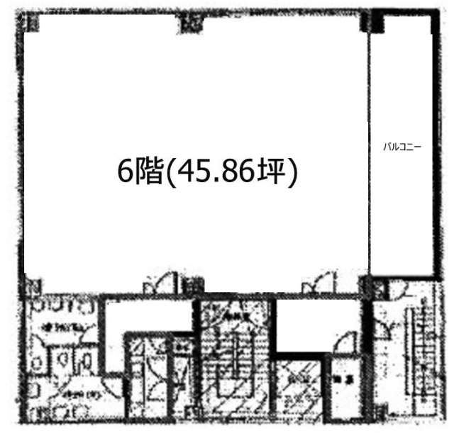 小川ビル6F 間取り図