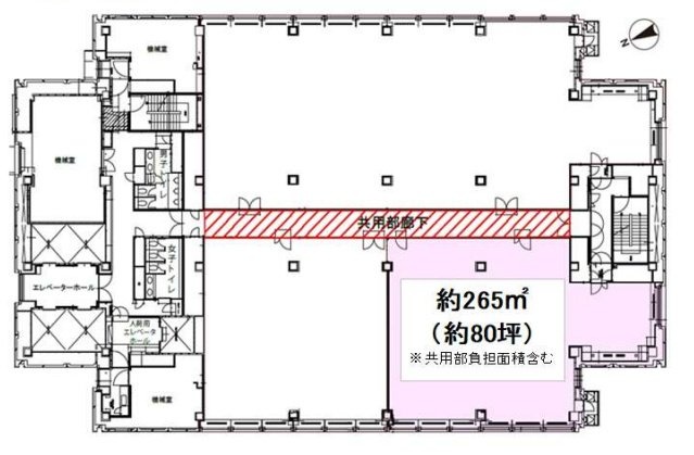 キャロットタワー17F 間取り図