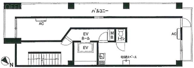 ウインディーポートビル2F 間取り図