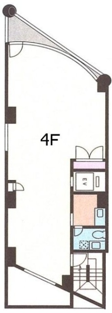 八並(やつなみ)ビル4F 間取り図
