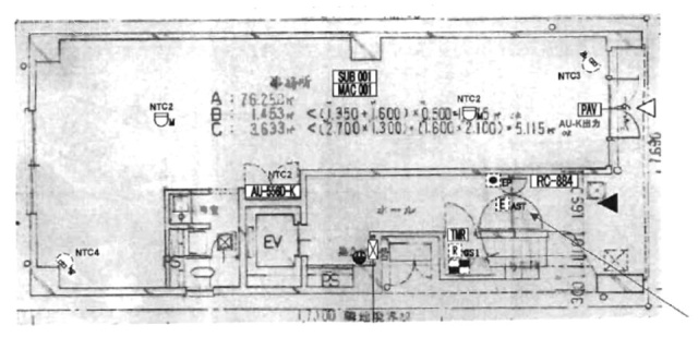 戸羽ビル1F 間取り図