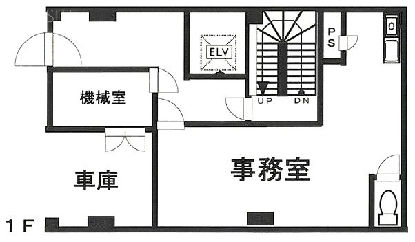 MASAビル1F 間取り図