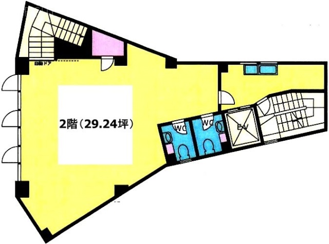 梅屋ビル2F 間取り図