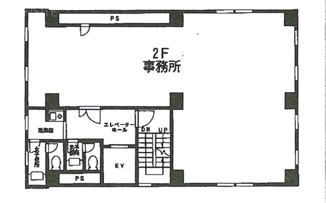 第1喜田村ビル2F 間取り図