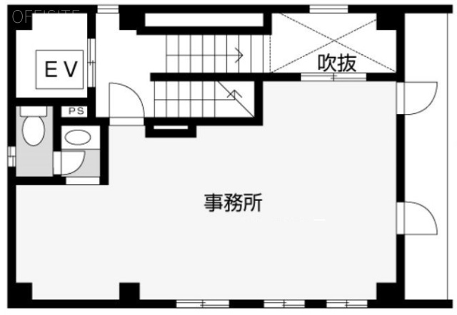 HTT人形町ビル1F 間取り図