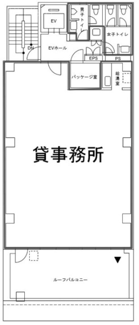 東日本橋EXビル601 間取り図