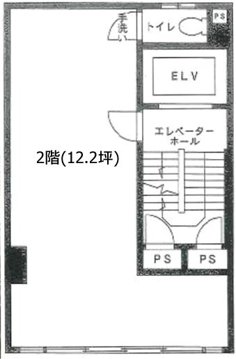 国土三協ビル2F 間取り図