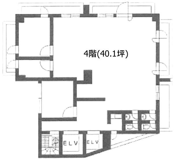 STビル4F 間取り図