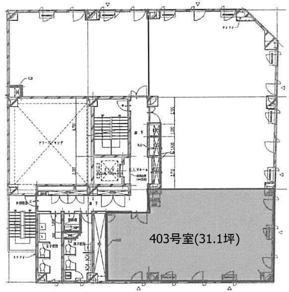 松栄関内(ショウエイカンナイ)ビル403 間取り図