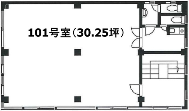 浅見ビル101 間取り図