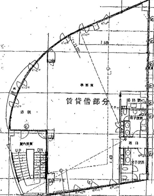 朝日生命用賀ビル2F 間取り図