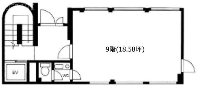 梅屋ビル9F 間取り図
