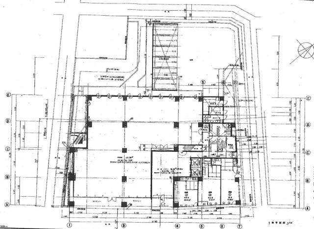 横溝ビル1F 間取り図