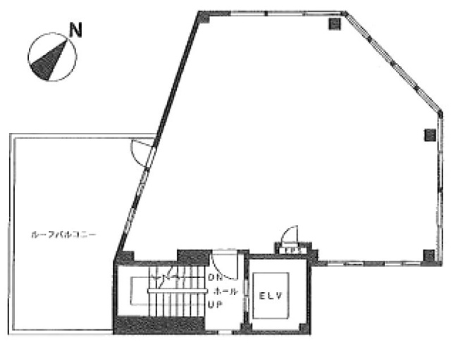 PF若葉ビル4F 間取り図