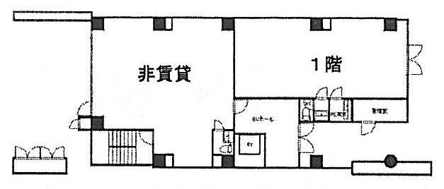 MYSビル1F 間取り図