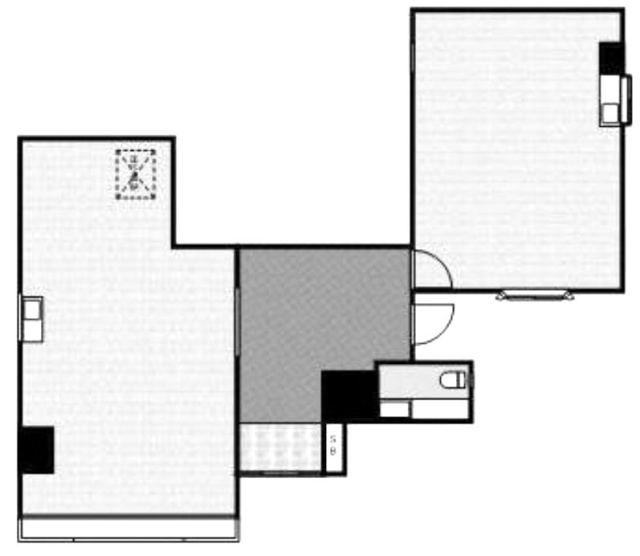 竹ノ塚一丁目貸事務所1F 間取り図