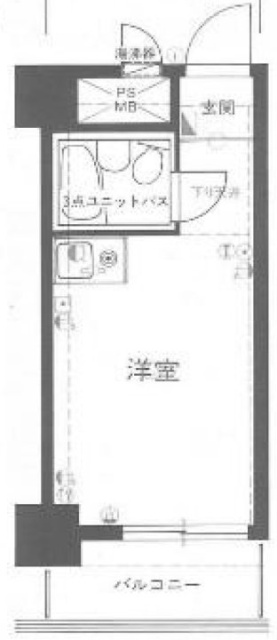 ライオンズマンション駒込駅前1006 間取り図