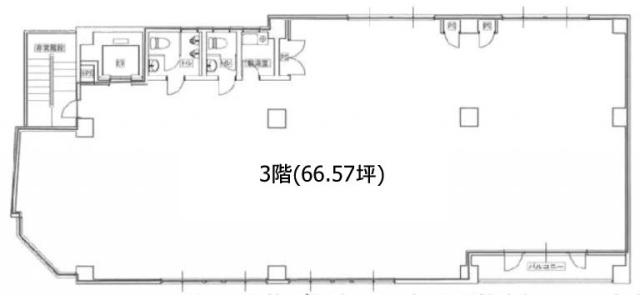NBC浜松町ビル3F 間取り図