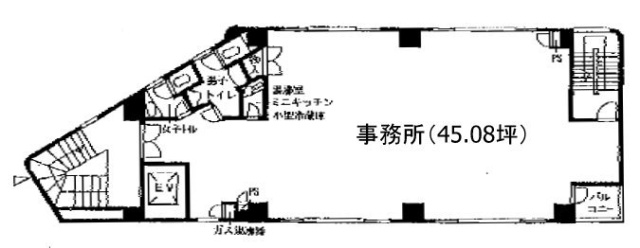三田ヒルサイドビル7F 間取り図
