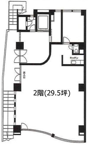 MIビル2F 間取り図
