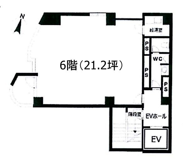 Y101ビル6F 間取り図
