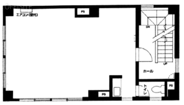 磯部ビル2F 間取り図