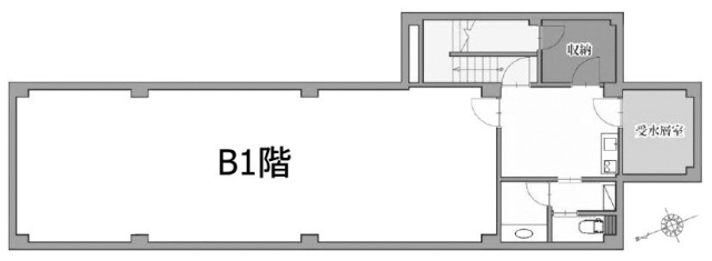 JC江戸川橋ビルB1F 間取り図