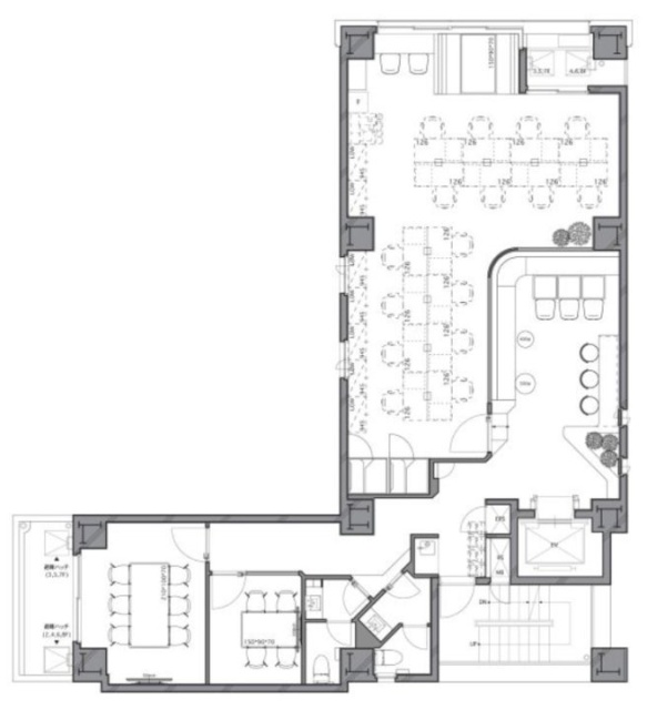 NOVEL WORK 日本橋茅場町3F 間取り図