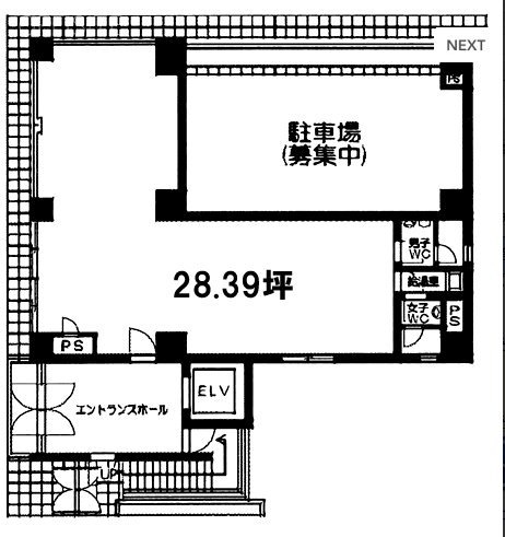 勝徳ビル1F 間取り図