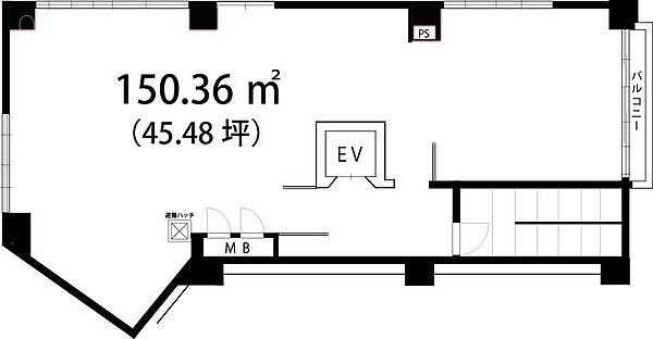 セントラルスクエアビル5F 間取り図