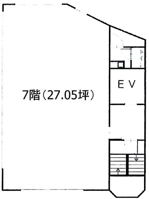 インクリースビル7F 間取り図