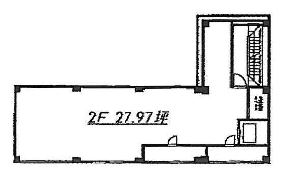 池袋山口ビル2F 間取り図