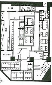 THE PORTAL 新宿御苑B1F 間取り図