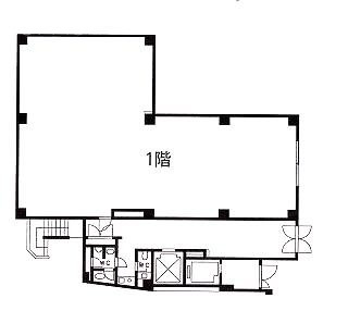 T323プレイスビル1F 間取り図