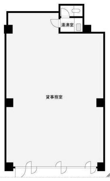 ル・シール南大塚ビル104 間取り図