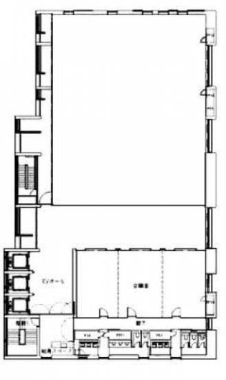 木材会館6F 間取り図