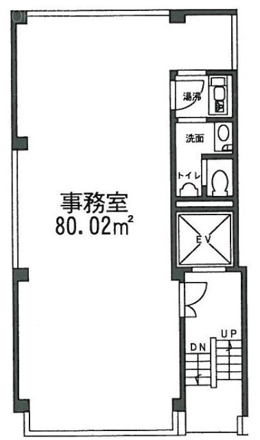 ヴィラアート四谷ビル3F 間取り図