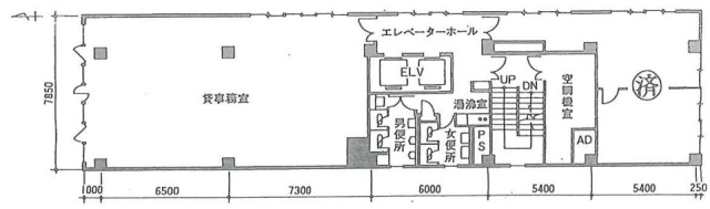 産報佐久間ビルB 間取り図