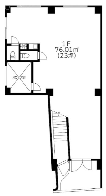 東京三和ビル1F 間取り図