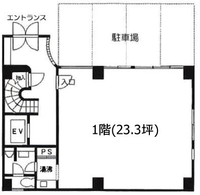 MBKビル1F 間取り図