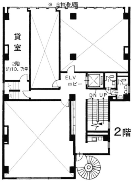 新神田ビル2F 間取り図