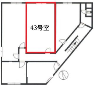 東物産ビル43 間取り図
