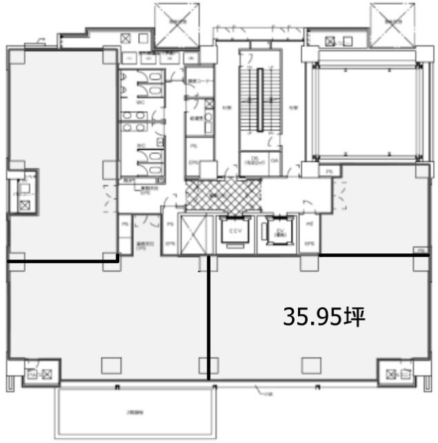 TS麹町ビル2F 間取り図