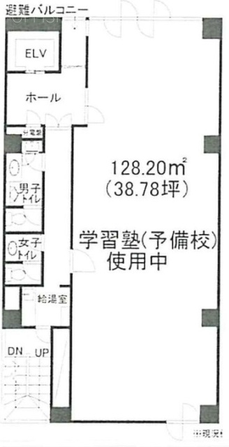 ヴェルディ横浜6F 間取り図