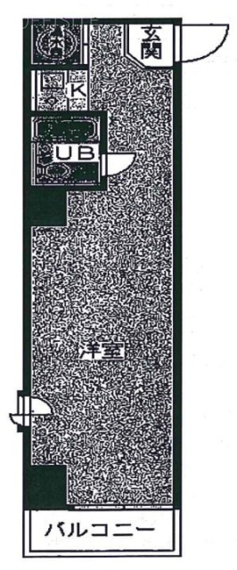 ヴェラハイツ日本橋蛎殻町ビル801 間取り図