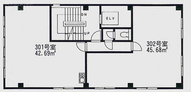 王子OJビル301 間取り図